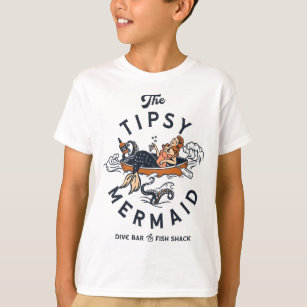 The Tipsy Mermaid Dive Bar & Fish Shack T-Shirt
