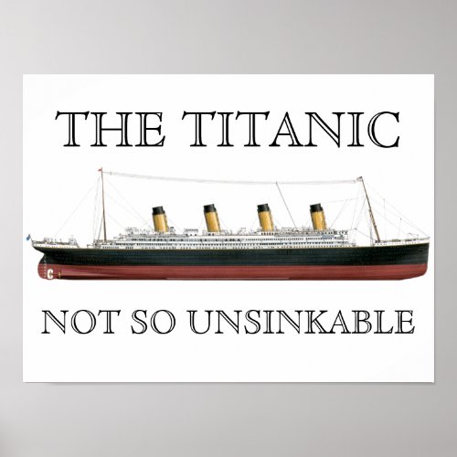 The Titanic Semi_Gloss Poster
