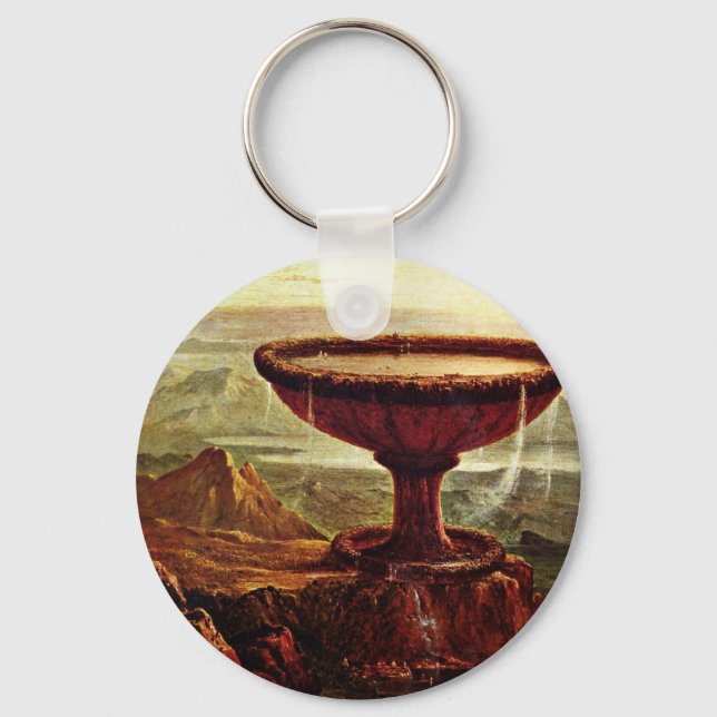 The Titan'S Goblet. By Cole Thomas (Best Quality) Keychain (Front)