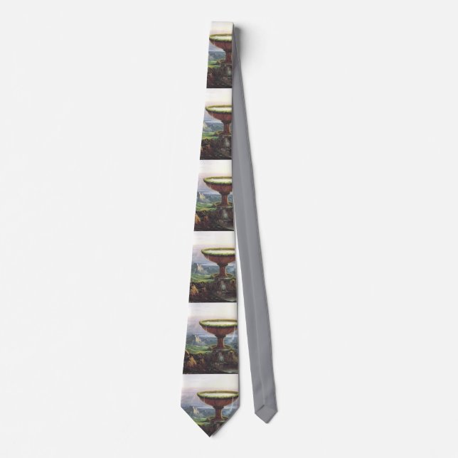 The Titan's Goblet by Thomas Cole Neck Tie (Front)