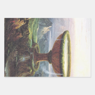 The Titan's Goblet by Thomas Cole Wrapping Paper Sheets
