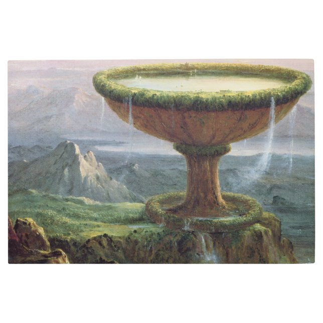 The Titan's Goblet - Thomas Cole Metal Print (Front)