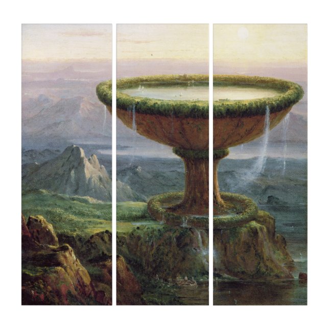 The Titan's Goblet - Thomas Cole Triptych (Front)