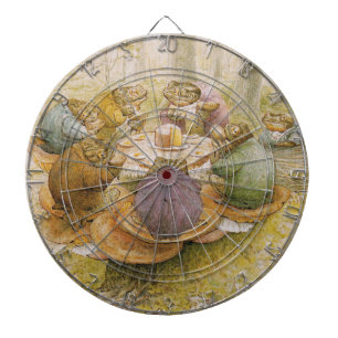 The Toads' Tea Party (by Beatrix Potter) Dart Board