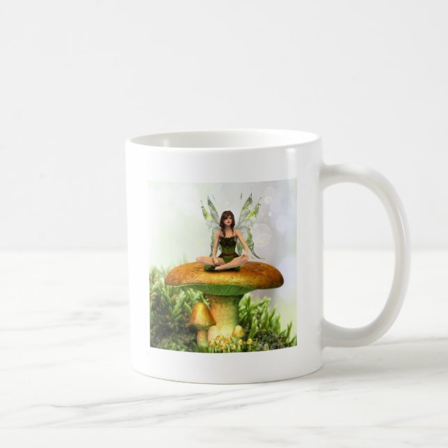 The Toadstool Fairy Coffee Mug (Right)
