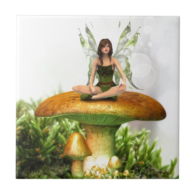 The Toadstool Fairy Tile (Front)