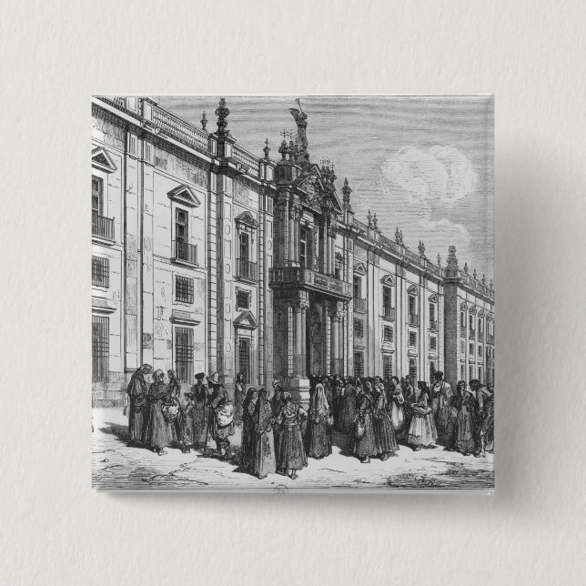 The tobacco factory at Seville Button (Front)