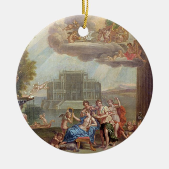 The Toilet of Venus, 18th century Ceramic Ornament (Front)