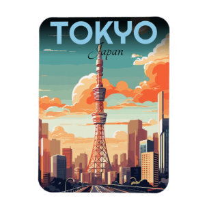 The Tokyo Tower Shiba-koen Minato district gifts Magnet