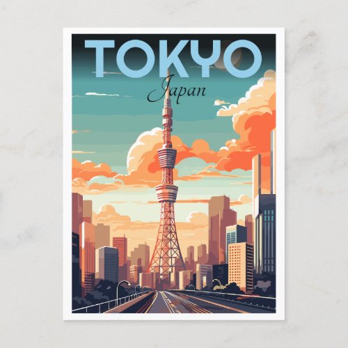 The Tokyo Tower Shiba_koen Minato district gifts Postcard