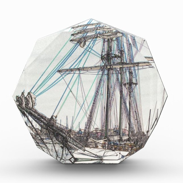 The Tole Mour Acrylic Award (Front)