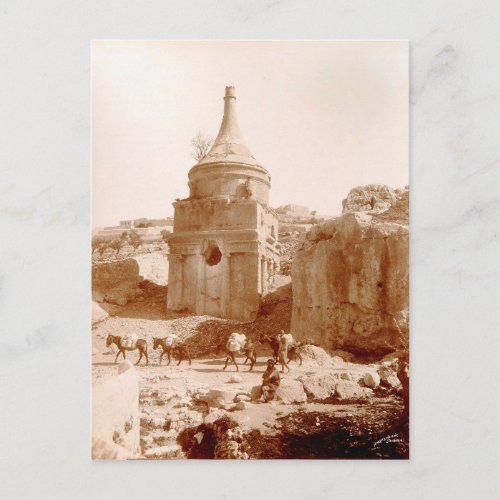 The Tomb of Absalom in Jerusalem Postcard