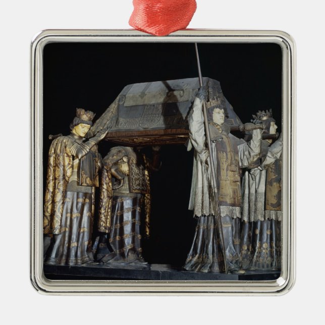 The tomb of Christopher Columbus Metal Ornament (Front)