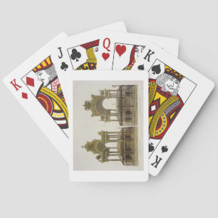 The Tombs of Queen Elizabeth I and Mary Queen of S Poker Cards