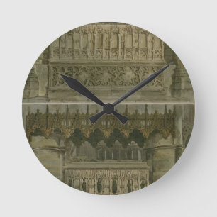 The Tombs of Richard the Second and Edward the Thi Round Clock