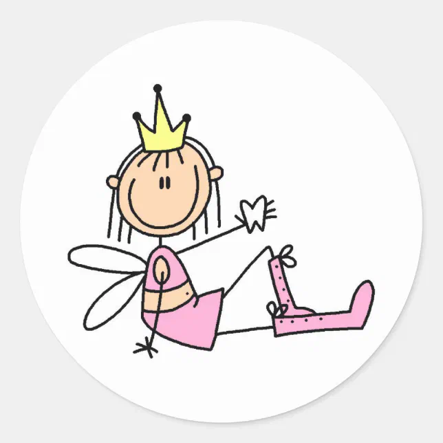 The Tooth Fairy Sticker | Zazzle