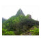 The top of Pali Lookout poster on Oahu