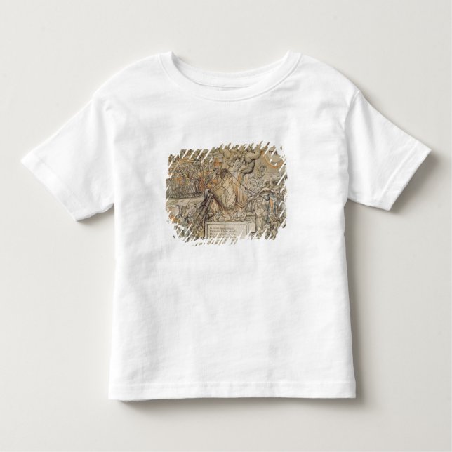 The Toppling Melting Pot Toddler T-shirt (Front)