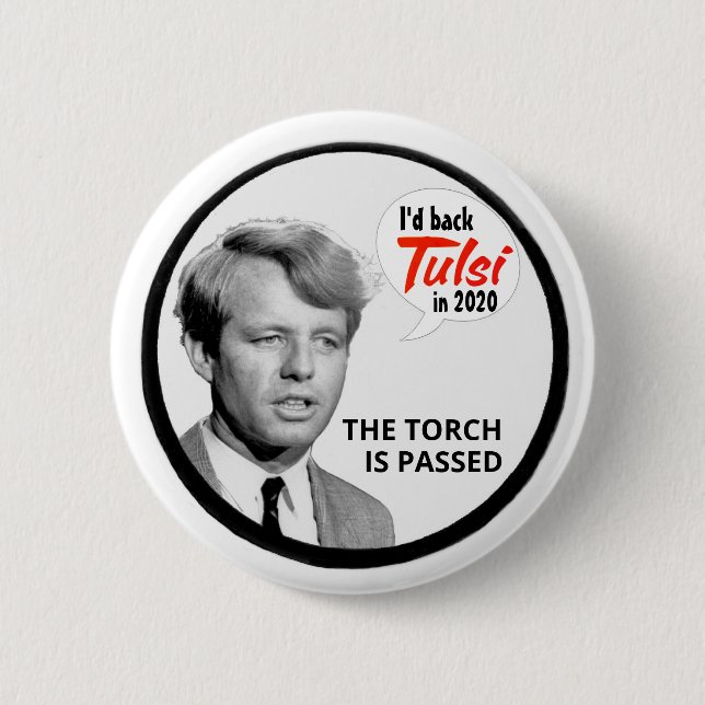 The Torch is Passed Button (Front)