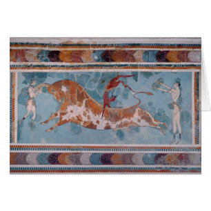 The Toreador Fresco, Knossos Palace, Crete