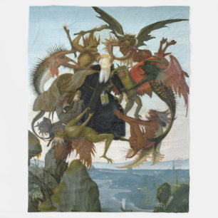 The Torment of Saint Anthony FLEECE BLANKET