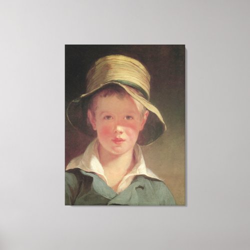 The Torn Hat 1820 Canvas Print