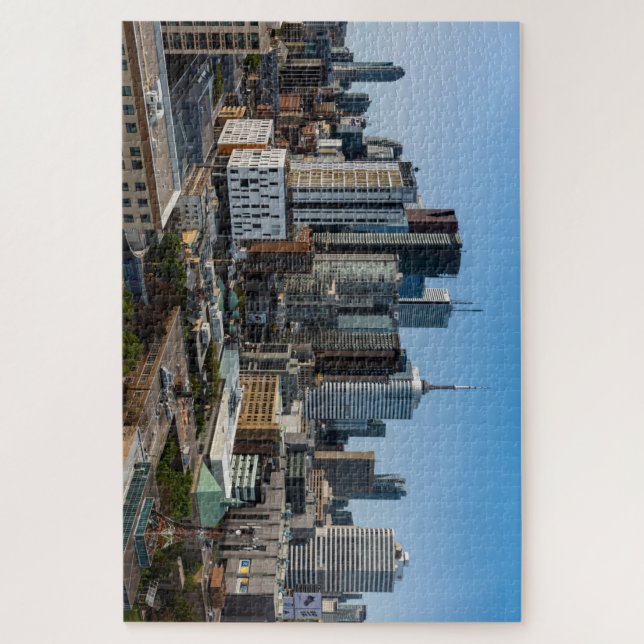 The Toronto skyline in Canada Puzzle (Vertical)