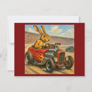 The Tortoise And The Hare Are Back Postcard