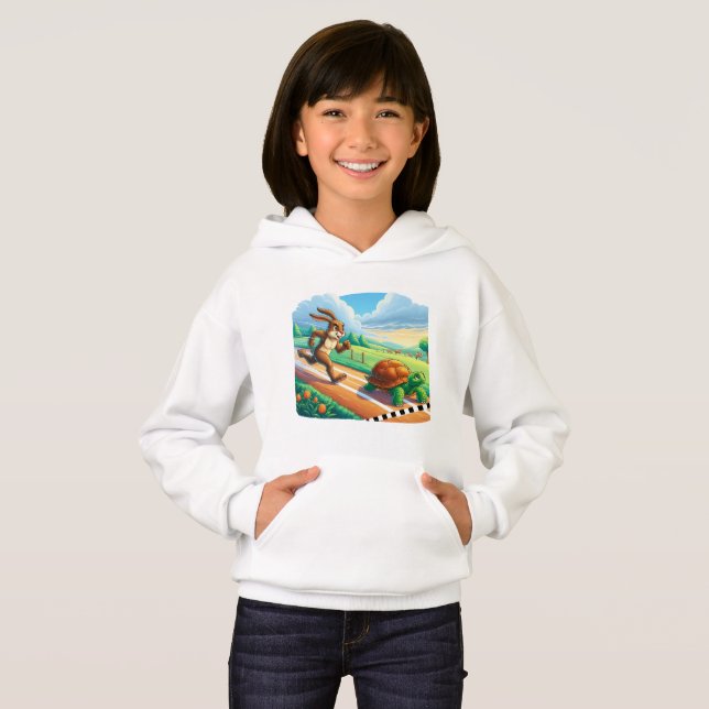 The Tortoise and the Hare Hoodie (Front Full)