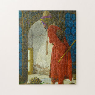 The Tortoise Trainer, 1906 by Osman Hamdi Bey Jigsaw Puzzle