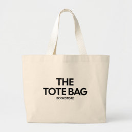 The Tote Bag: Bookstore, Canvas Shopping Tote