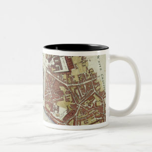 The Tower and St. Catherine's, for 'Stow's Survey Two-Tone Coffee Mug