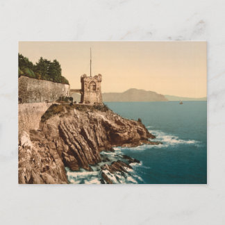 The Tower at Nervi, Genoa, Liguria, Italy Postcard