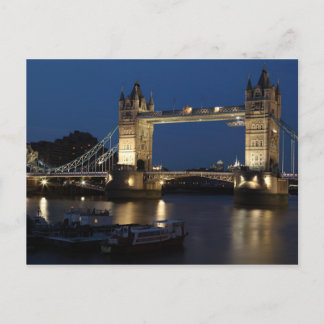 The Tower Bridge, London Postcard