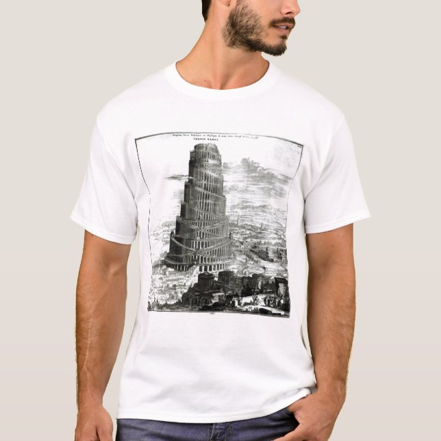 The Tower of Babel, 1679 T-Shirt (Front)