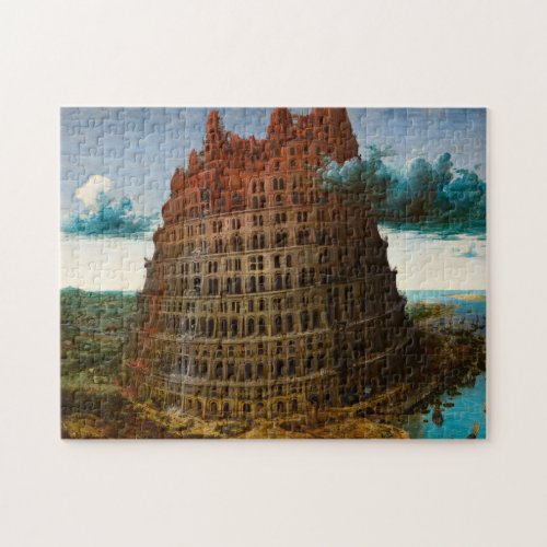 The Tower of Babel by Pieter Bruegel the Elder Jigsaw Puzzle