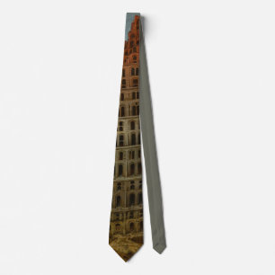 The Tower of Babel (by Pieter Bruegel the Elder) Neck Tie