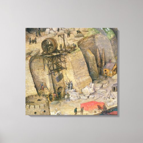 The Tower of Babel Canvas Print