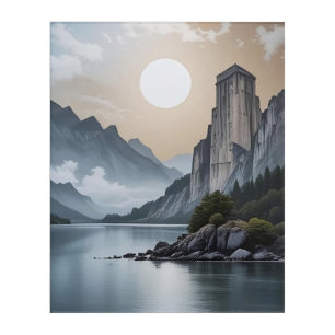 The Tower of Eternal Silence Acrylic Print