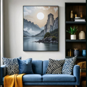 The Tower of Eternal Silence Canvas Print