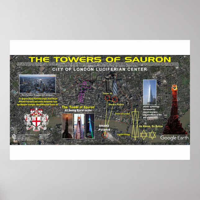 The Tower of Sauron Poster (Front)