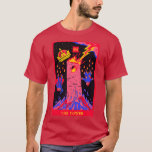 The Tower Tarot Card Design For Your Bag Sticker O T-Shirt
