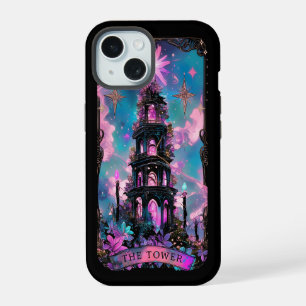 The Tower Tarot Card Witchy Vibes iPhone case