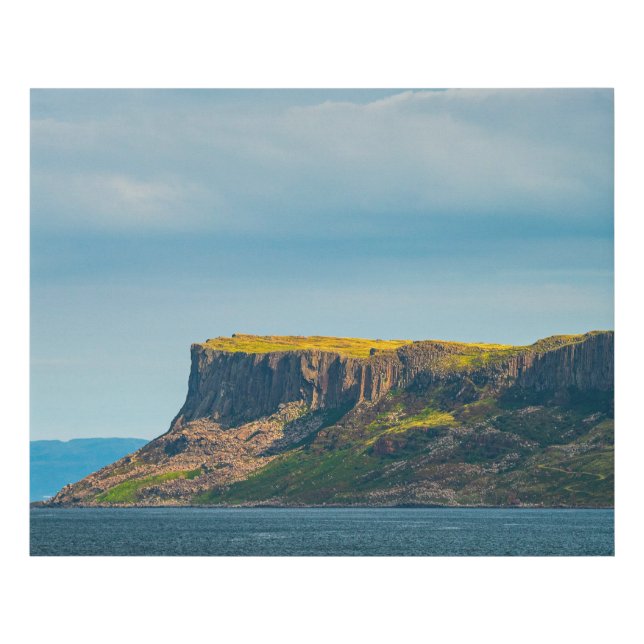 The Towering Bastion of Fair Head Faux Canvas Print (Front)