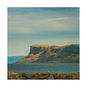 The Towering Bastion of Fair Head Wood Wall Art