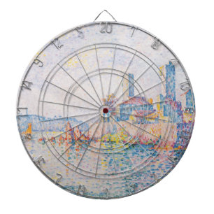 The Towers of Antibes (by Paul Signac) Dart Board