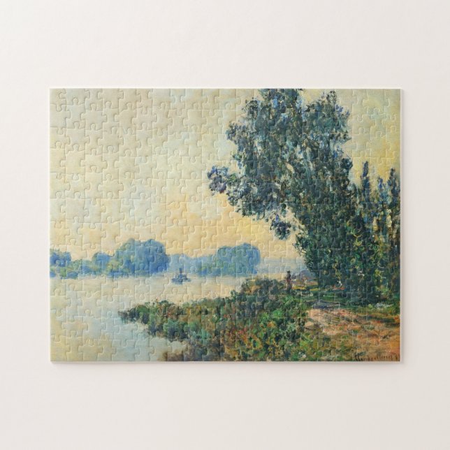 The Towpath at Grainval Monet Fine Art Jigsaw Puzzle (Horizontal)