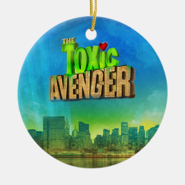 The Toxic Avenger Ceramic Ornament (Front)