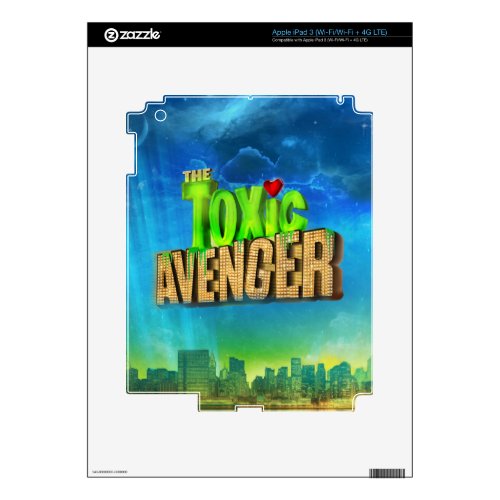 The Toxic Avenger Skin For iPad 3