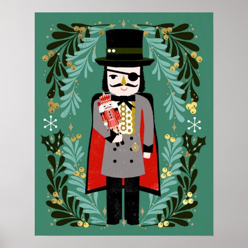 The Toy Maker _ Nutcracker Christmas Poster